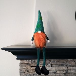 St. Patrick's Day Green & Orange  Gnome NWT
